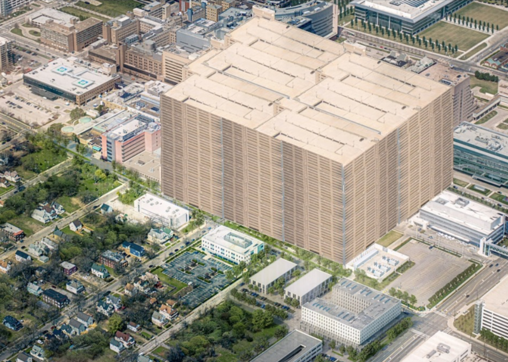 Cleveland Clinic Plans to Raze Entire Neighborhood for 50-Story, 300,000-Car Parking Garage