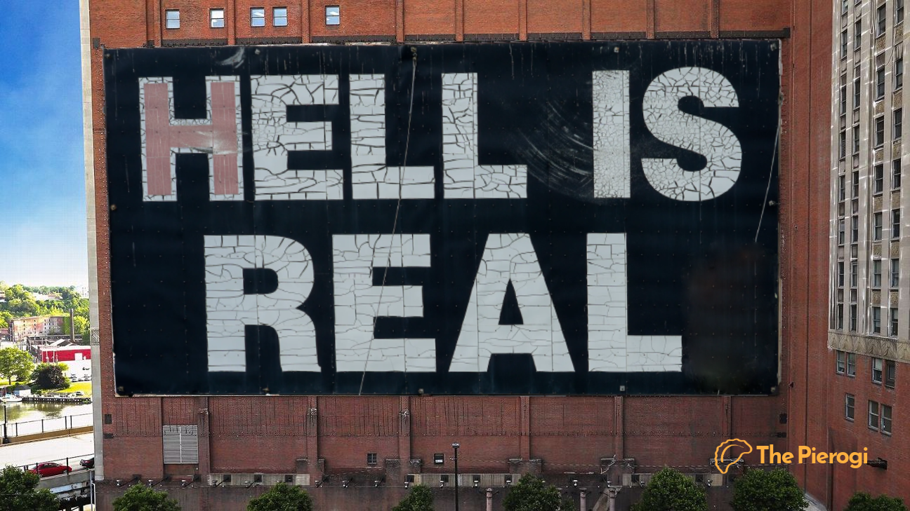 Cavalier’s ‘Core 4’ Banner Replaced With Hell is Real Sign